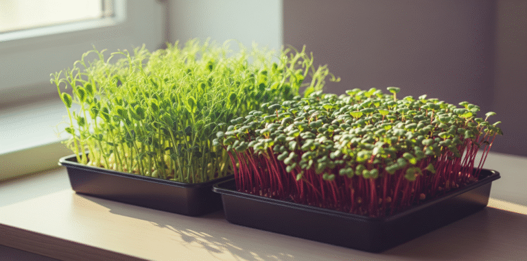 Growing Microgreens Indoors Year-Round
