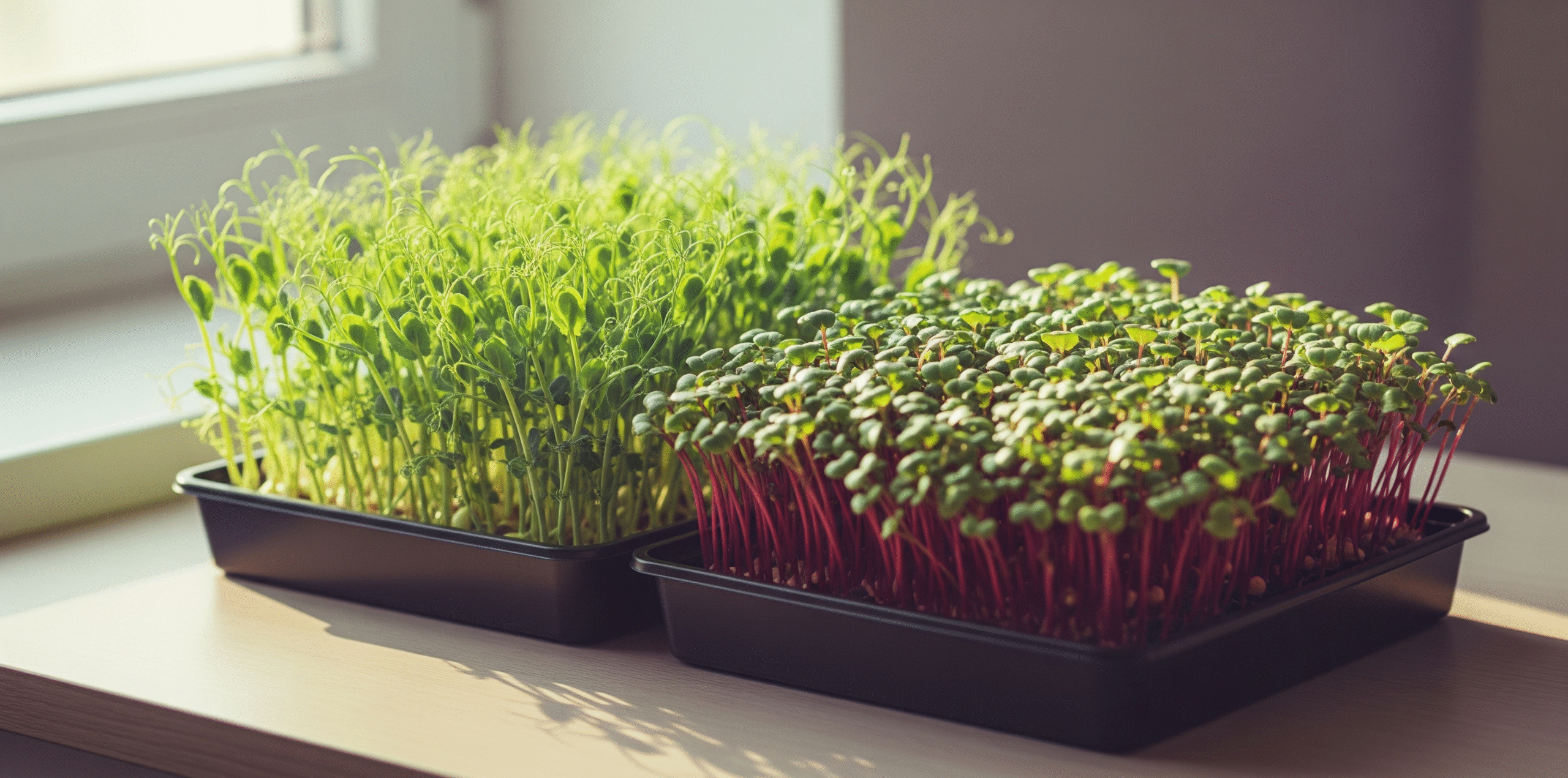 Growing Microgreens Indoors Year-Round